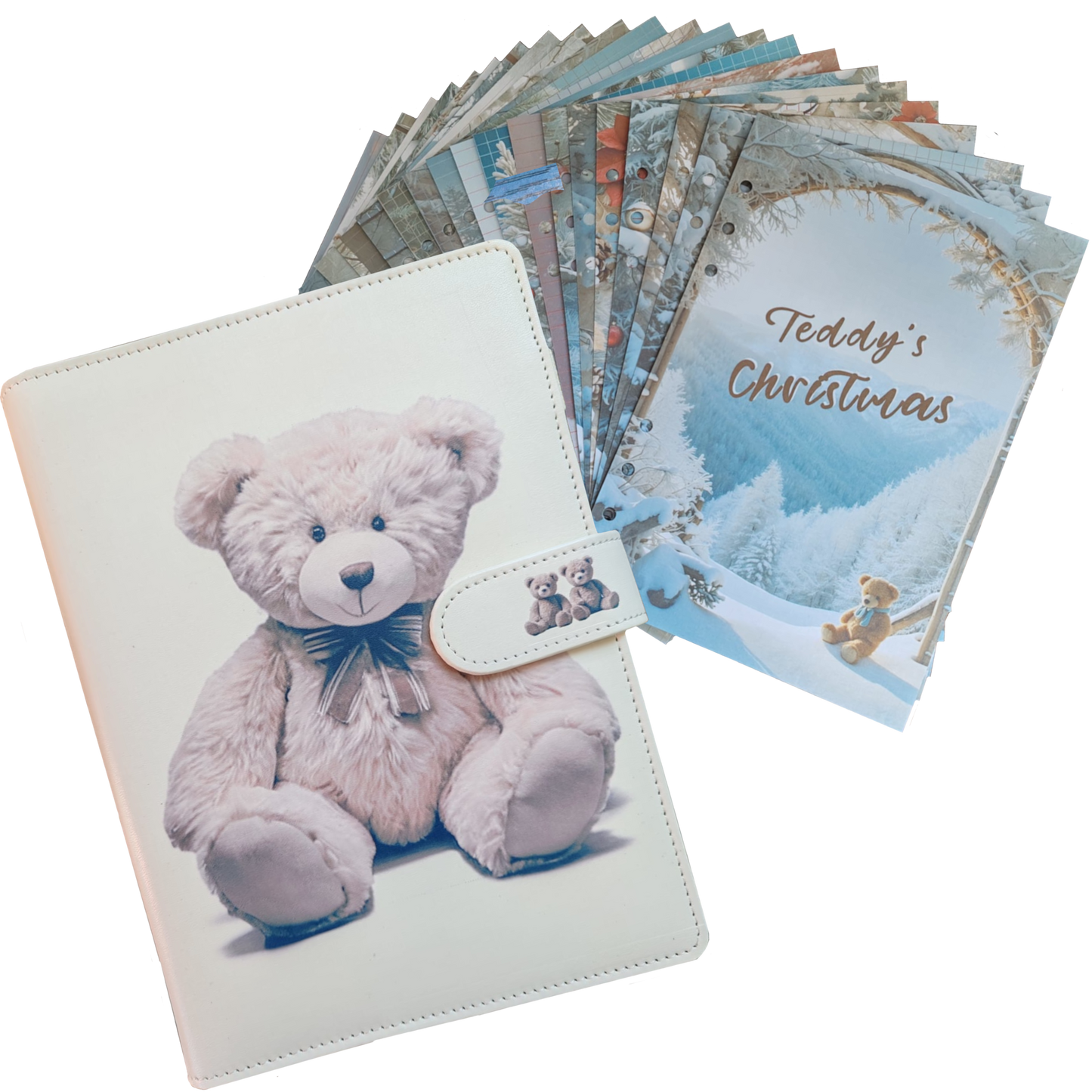 Teddy DIN A5 Komplett-Set - Ringbuch & Einlagen