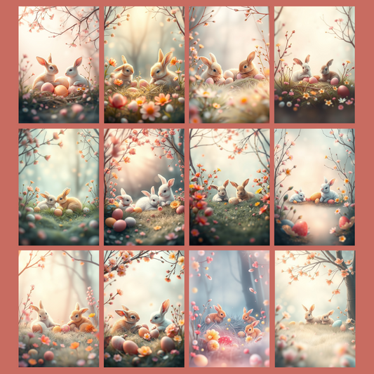 Sweet Easter | Digital Download | 100 Bilder | Scrapbook | DIN A4