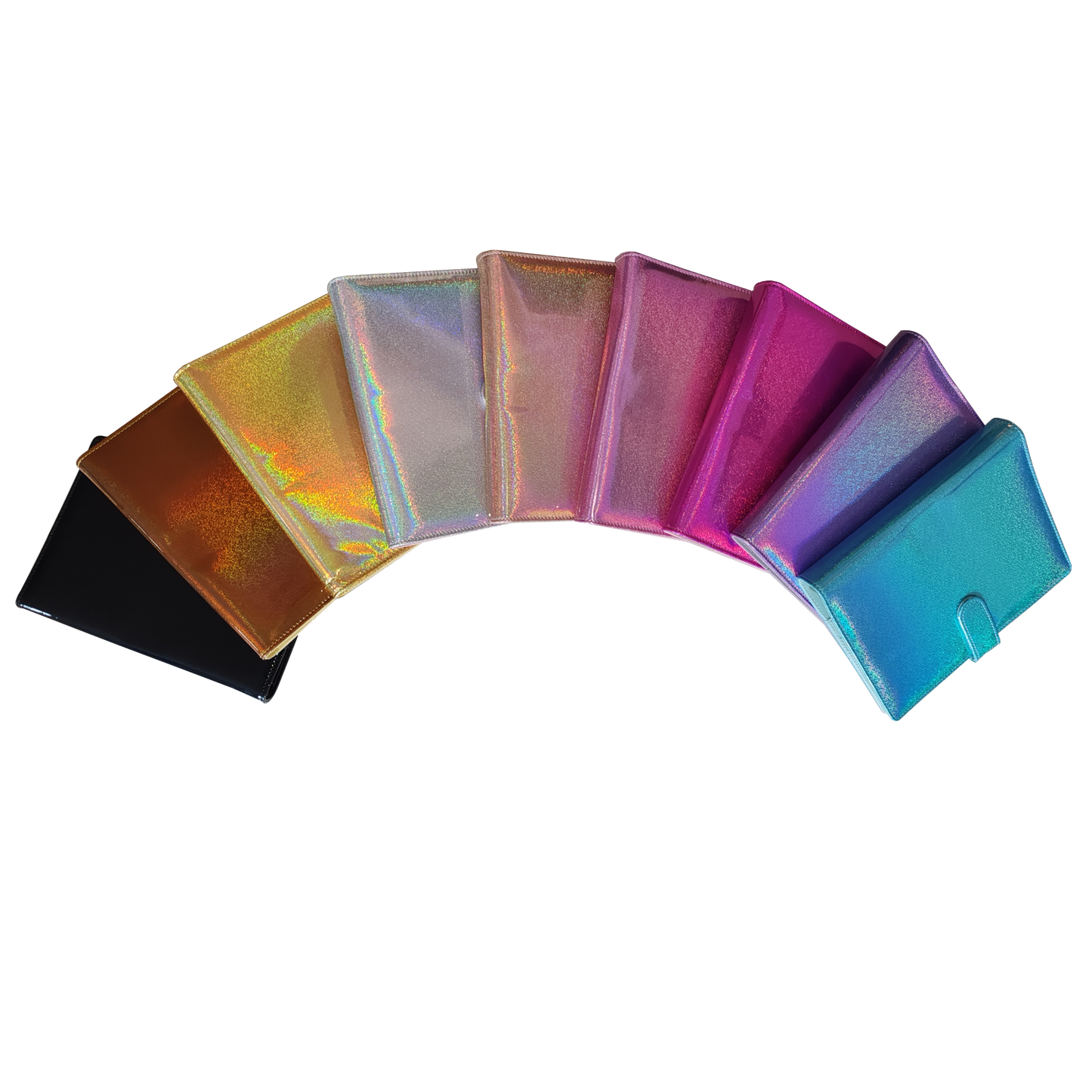 DIN A5 Ringbuch - holografisch Dark-Pink