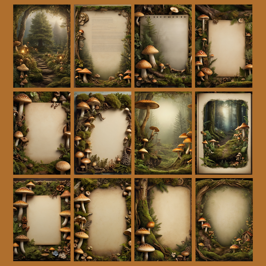 Autumn Flair | Digital Download | 100 Bilder | Scrapbook | A4