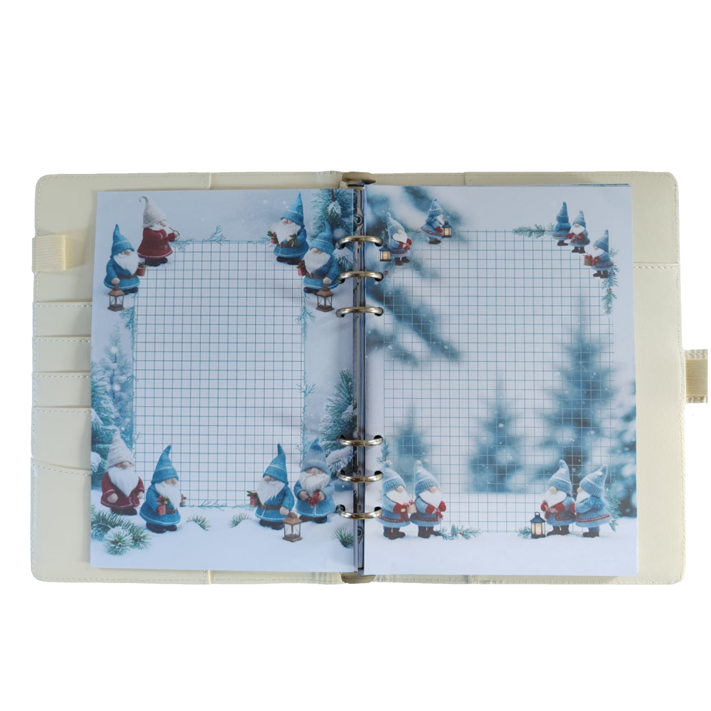 Nordic Winter Magic - DIN A5 / DIN A6 Ringbucheinlagen
