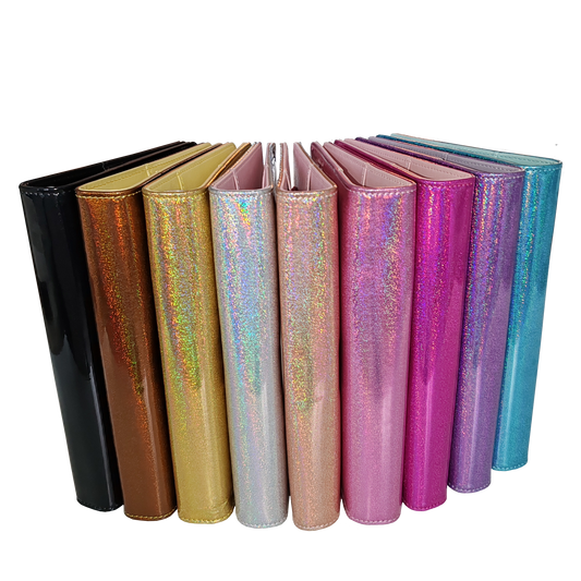 DIN A5 Ringbuch - holografisch Pink