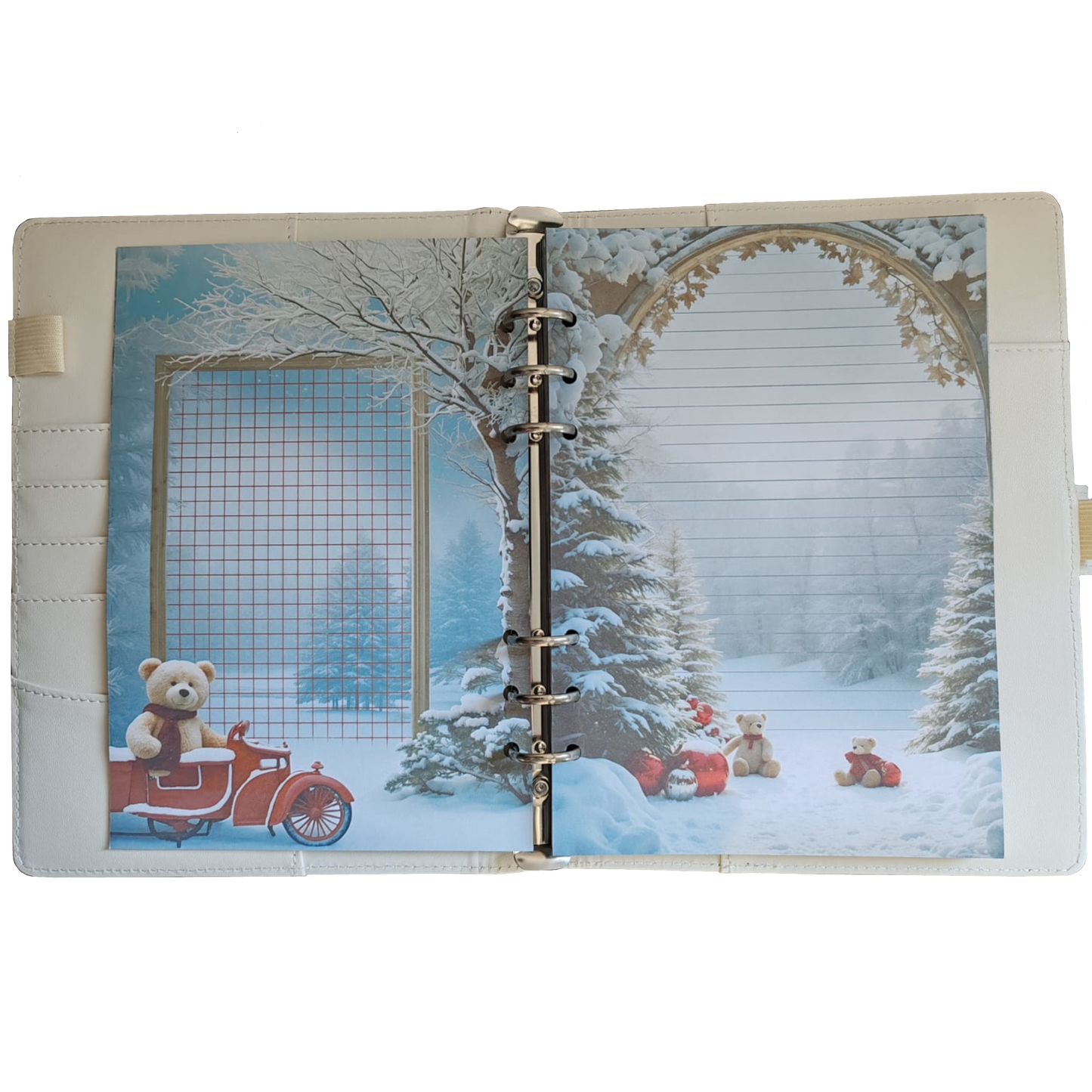 Teddy - DIN A5 / DIN A6 Ringbucheinlagen
