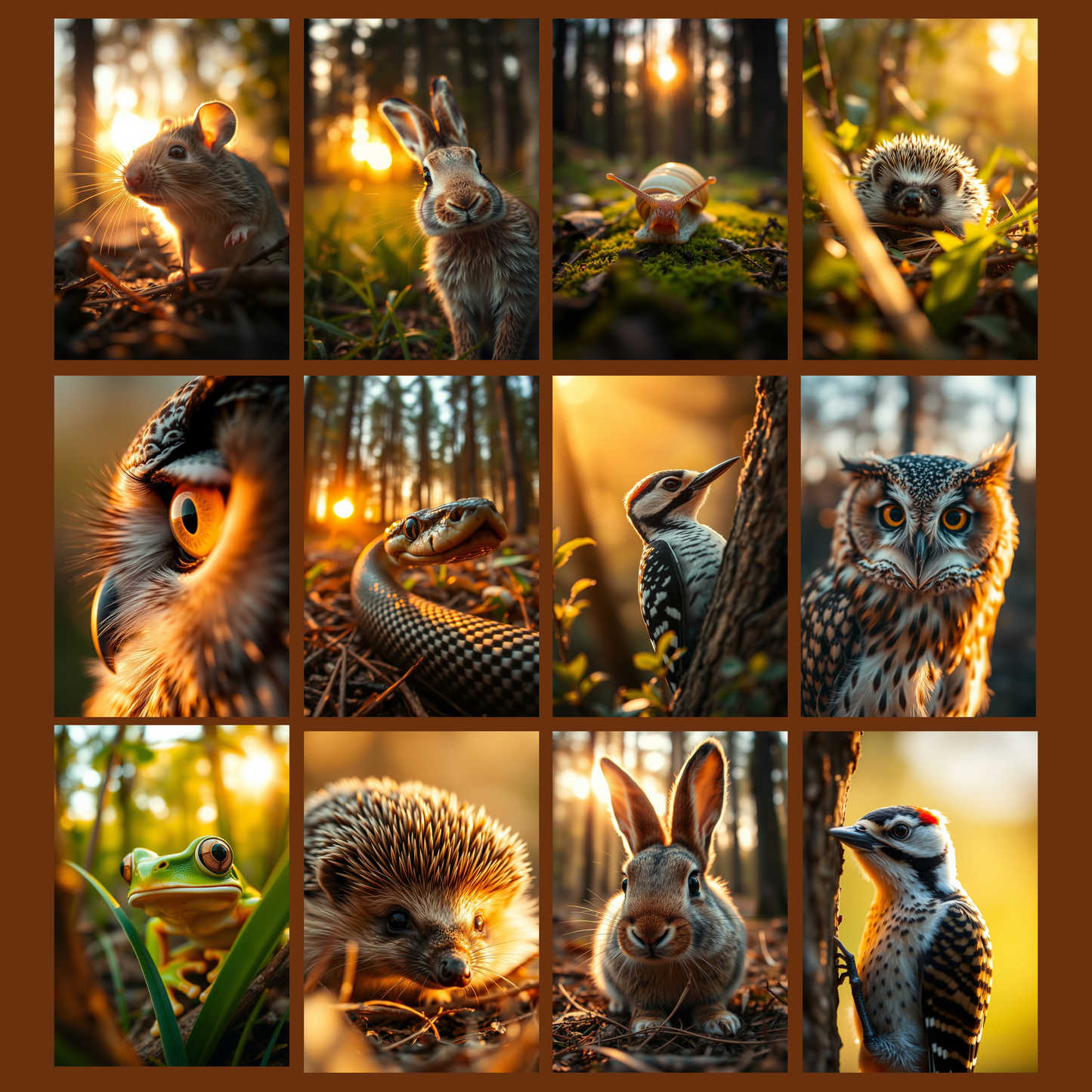 Summer Evening in the Wood | Digital Download | 100 Bilder | Scrapbook | DIN A4