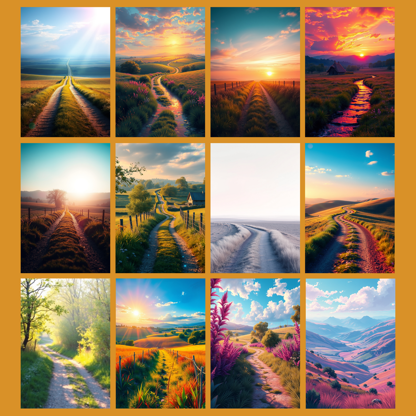Paths to Freedom | Digital Download | 100 Bilder | Scrapbook | DIN A4