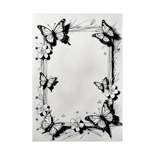 DIN A5 Ringbucheinlagen 6-fach Lochung mit Motiv | Happy Easter 47