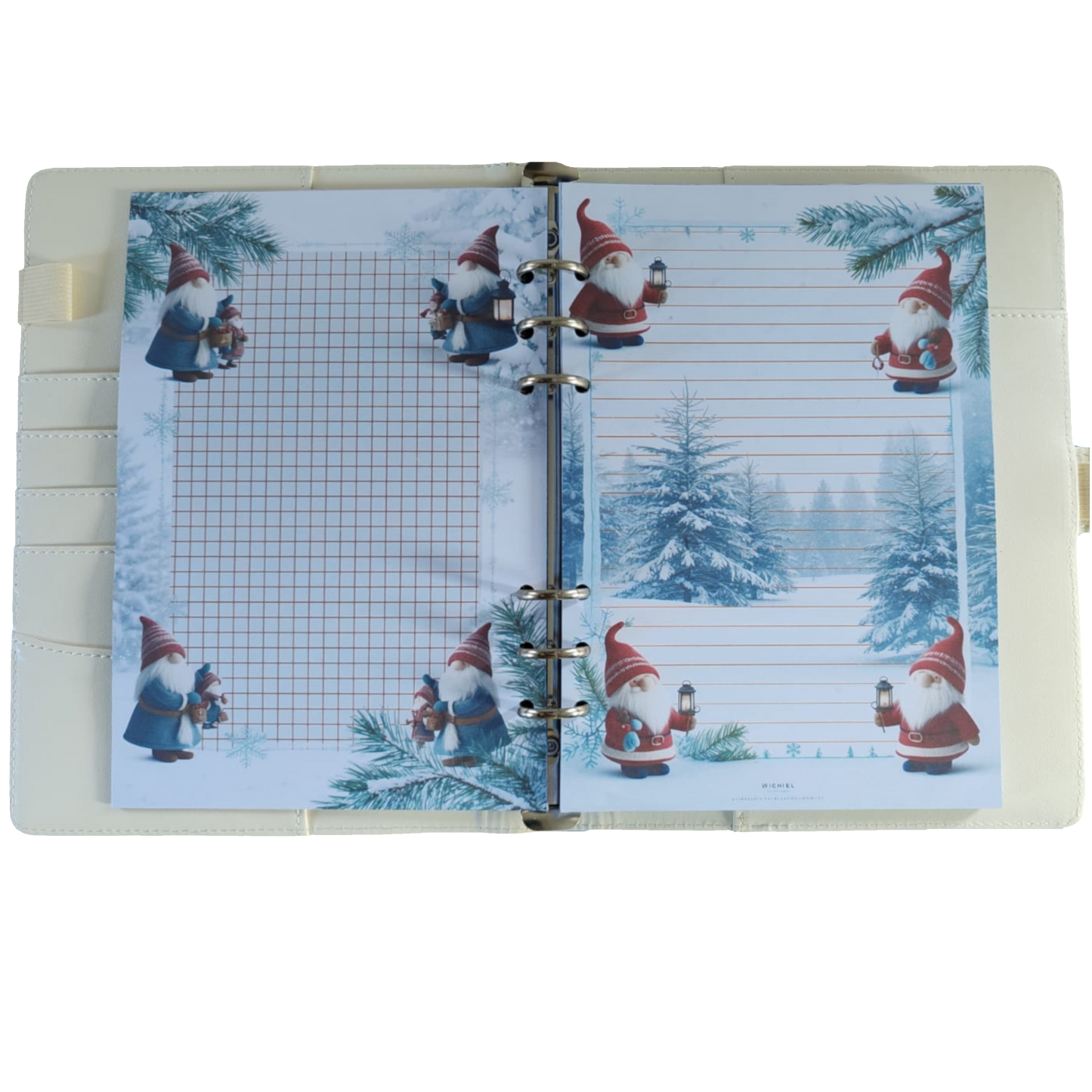 Nordic Winter Magic - DIN A5 / DIN A6 Ringbucheinlagen
