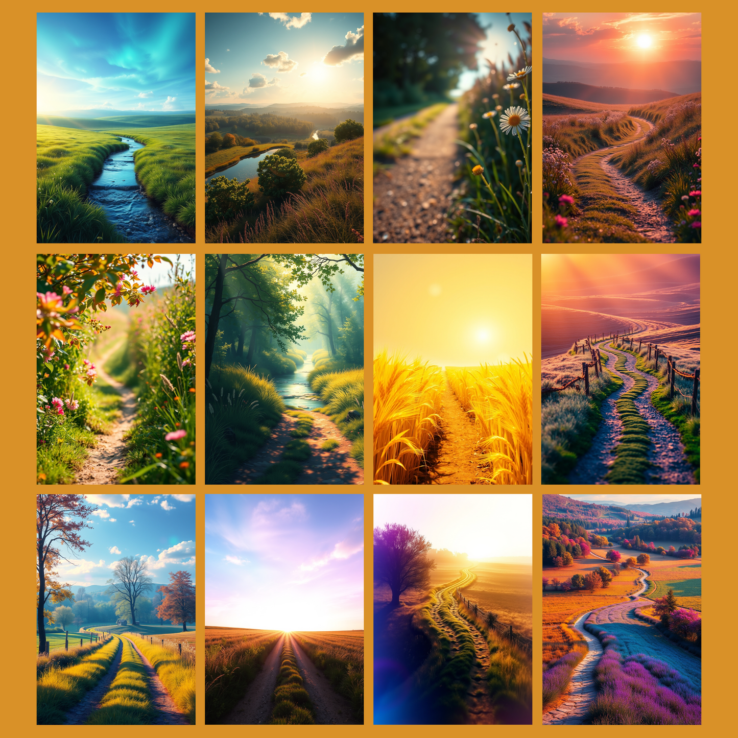 Paths to Freedom | Digital Download | 100 Bilder | Scrapbook | DIN A4