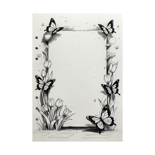 DIN A5 Ringbucheinlagen 6-fach Lochung mit Motiv | Happy Easter 50