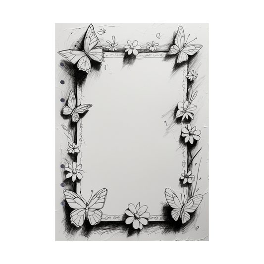 DIN A5 Ringbucheinlagen 6-fach Lochung mit Motiv | Happy Easter 54