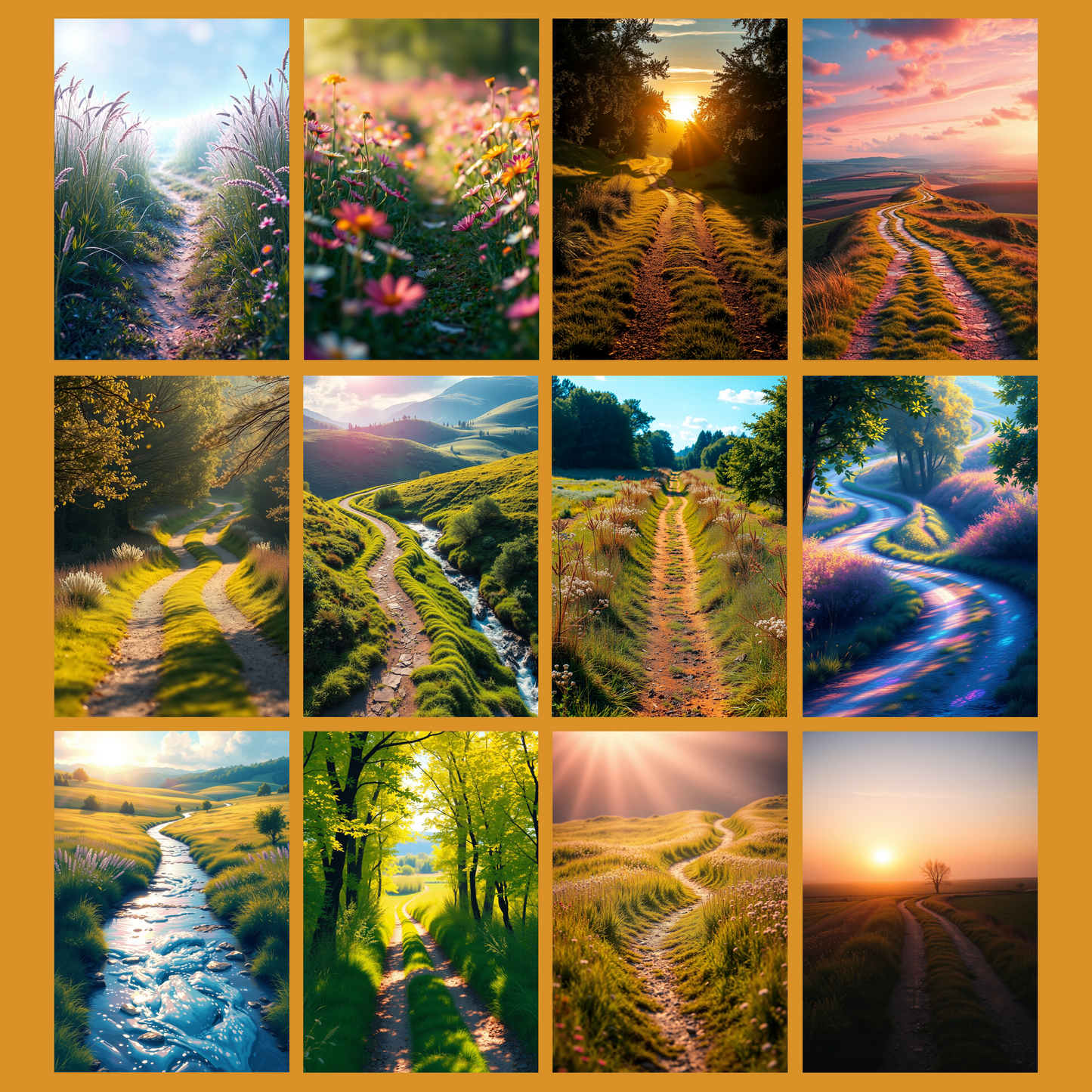Paths to Freedom | Digital Download | 100 Bilder | Scrapbook | DIN A4