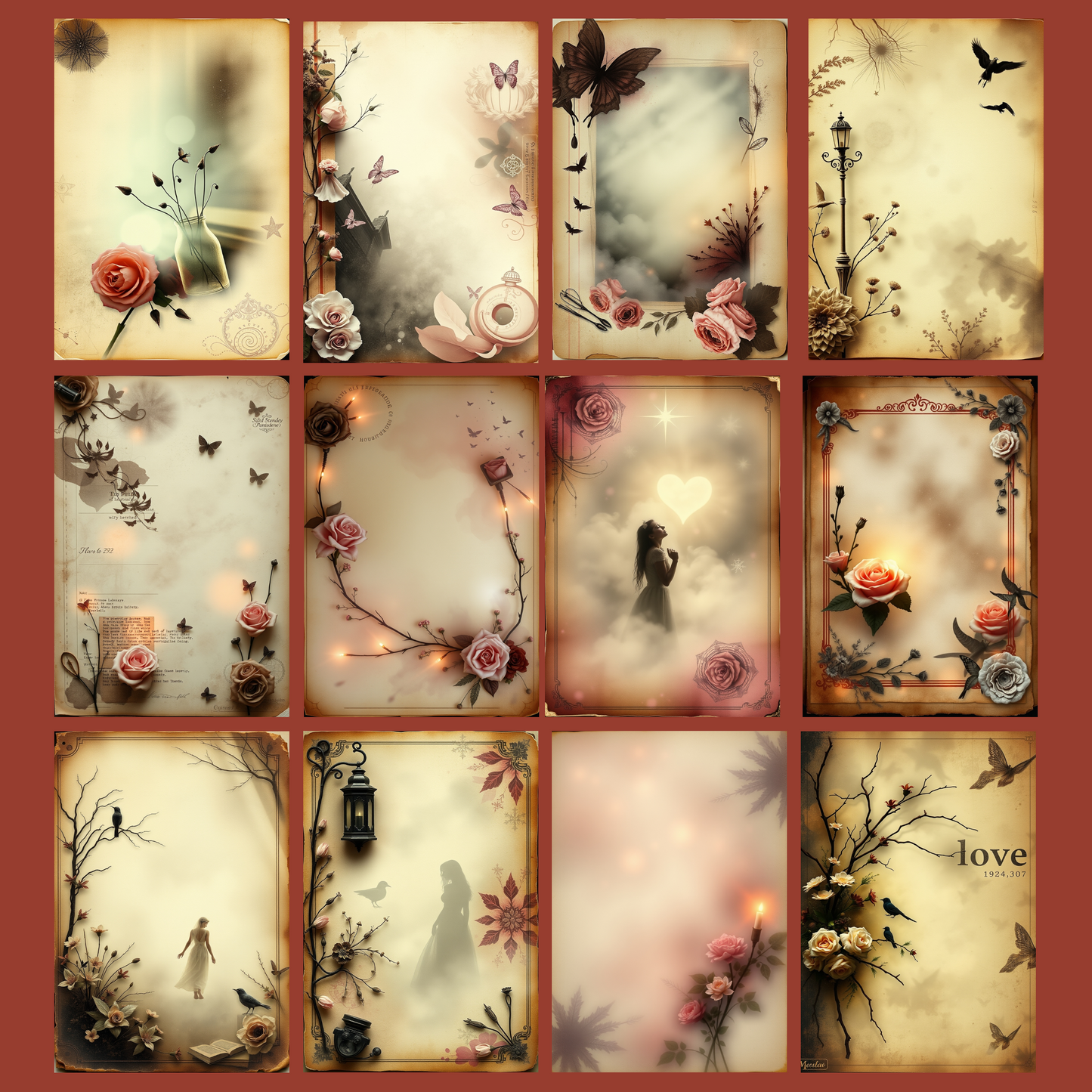 Wicked Love | Digital Download | 100 Bilder | Scrapbook | DIN A4