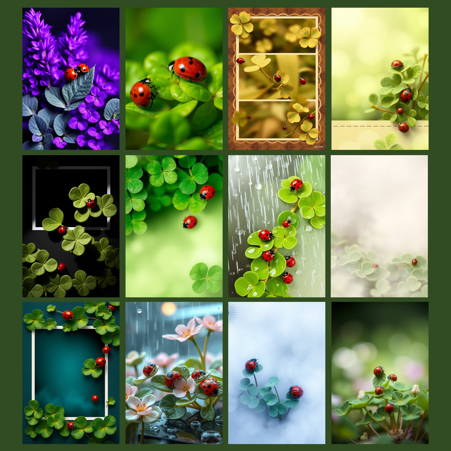 Good Luck | Digital Download | 100 Bilder | Scrapbook | DIN A4