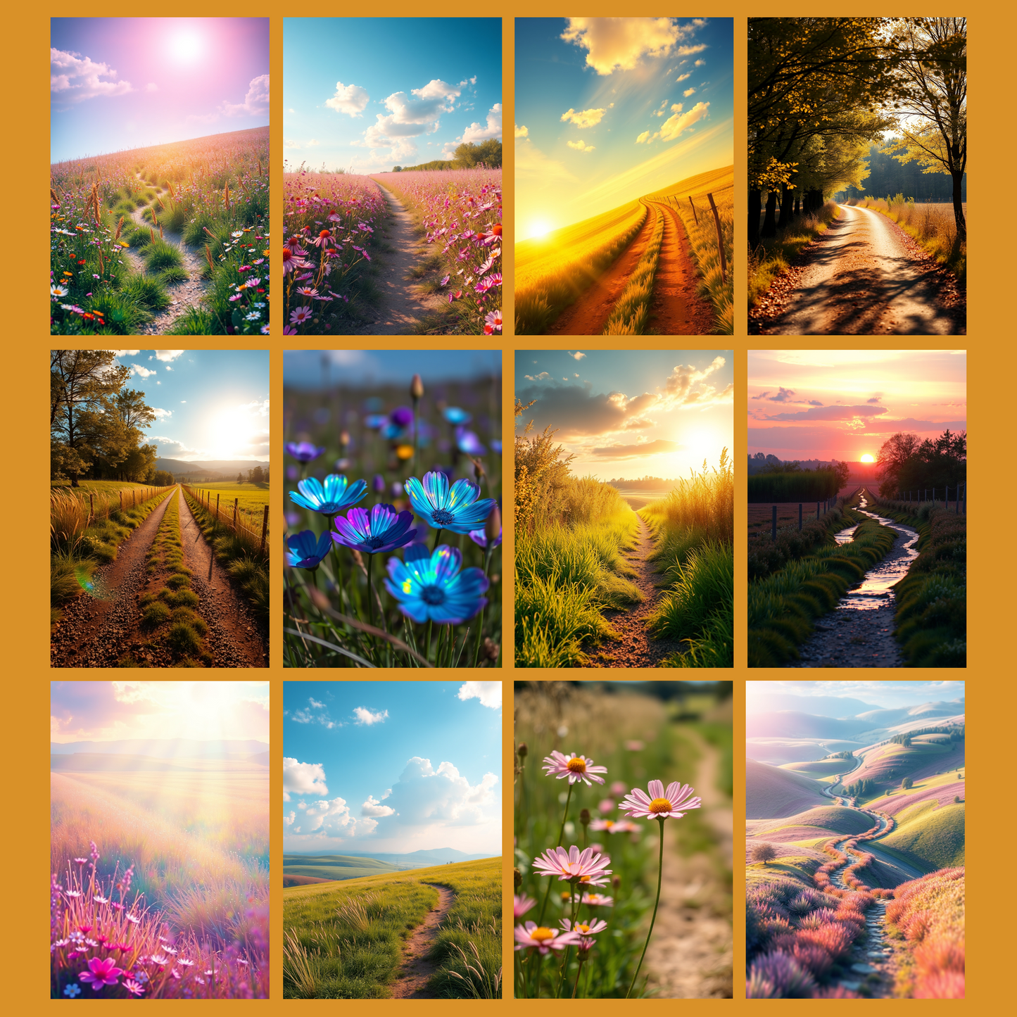 Paths to Freedom | Digital Download | 100 Bilder | Scrapbook | DIN A4