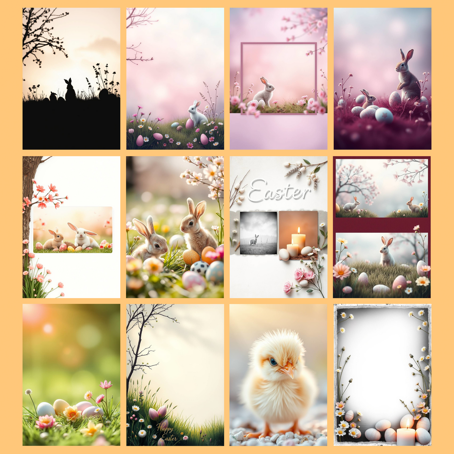 Easter Creative Mix | Digital Download | 100 Bilder | Scrapbook | A4
