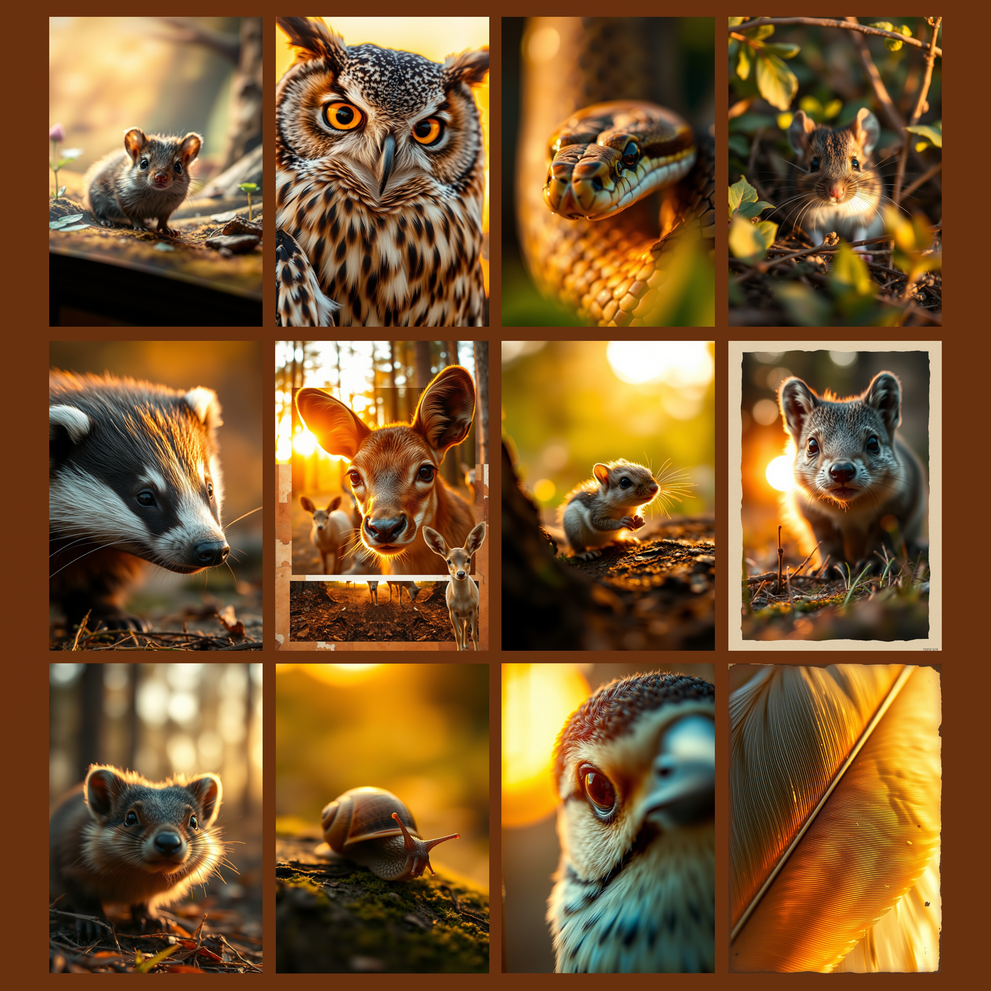 Summer Evening in the Wood | Digital Download | 100 Bilder | Scrapbook | DIN A4