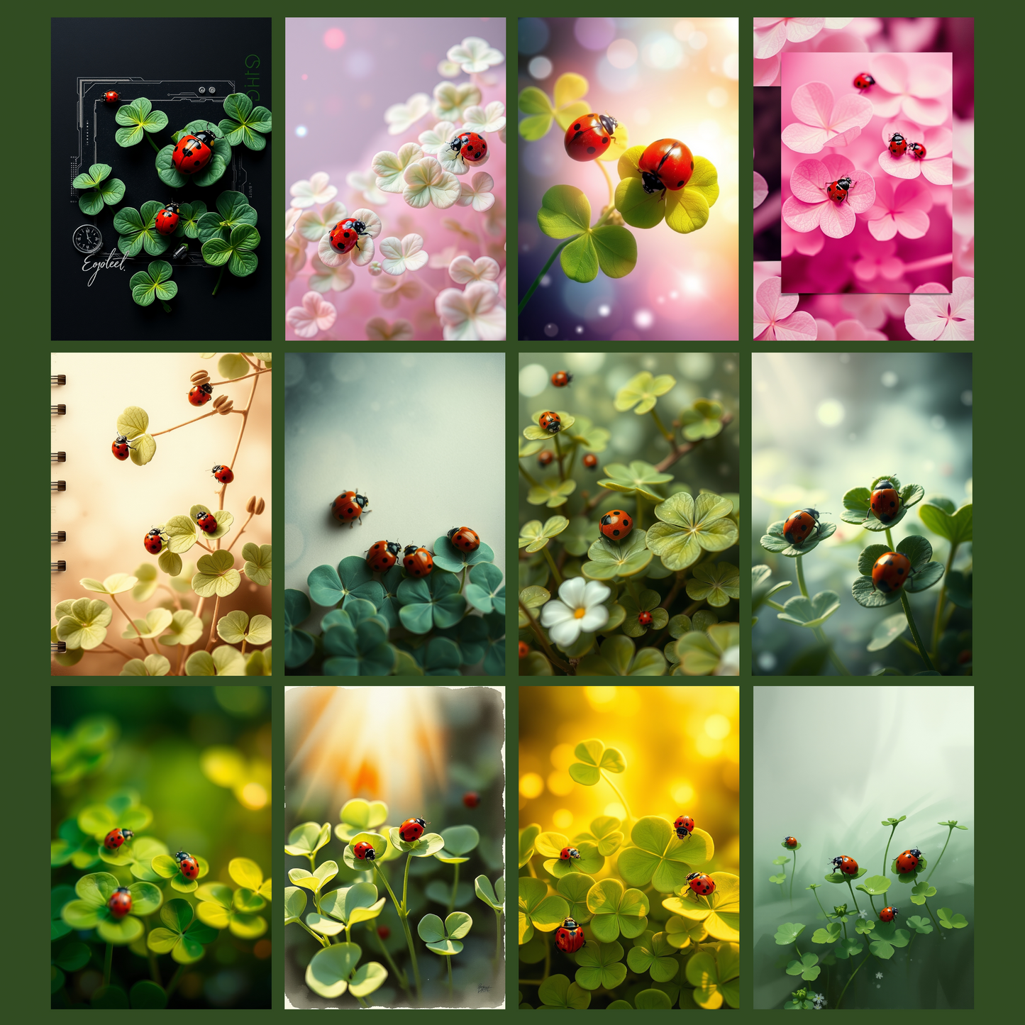 Good Luck | Digital Download | 100 Bilder | Scrapbook | DIN A4