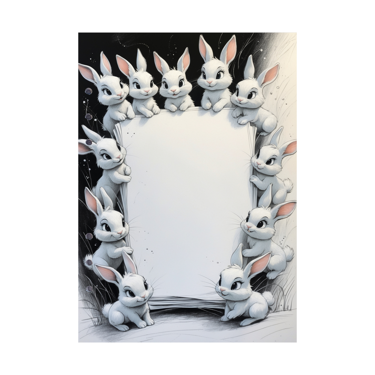 DIN A5 Ringbucheinlagen 6-fach Lochung mit Motiv | Happy Easter 8