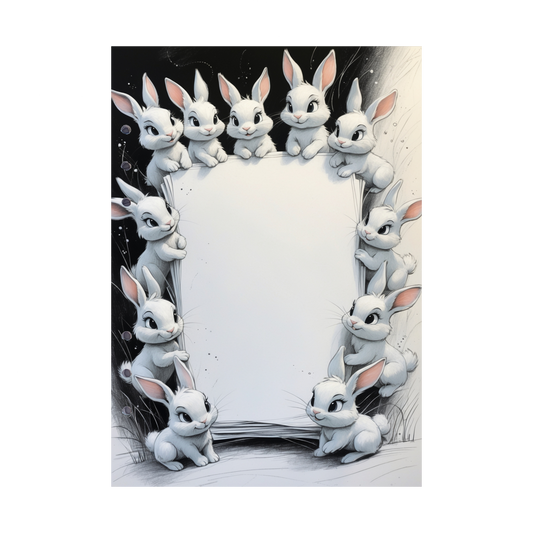 DIN A5 Ringbucheinlagen 6-fach Lochung mit Motiv | Happy Easter 8