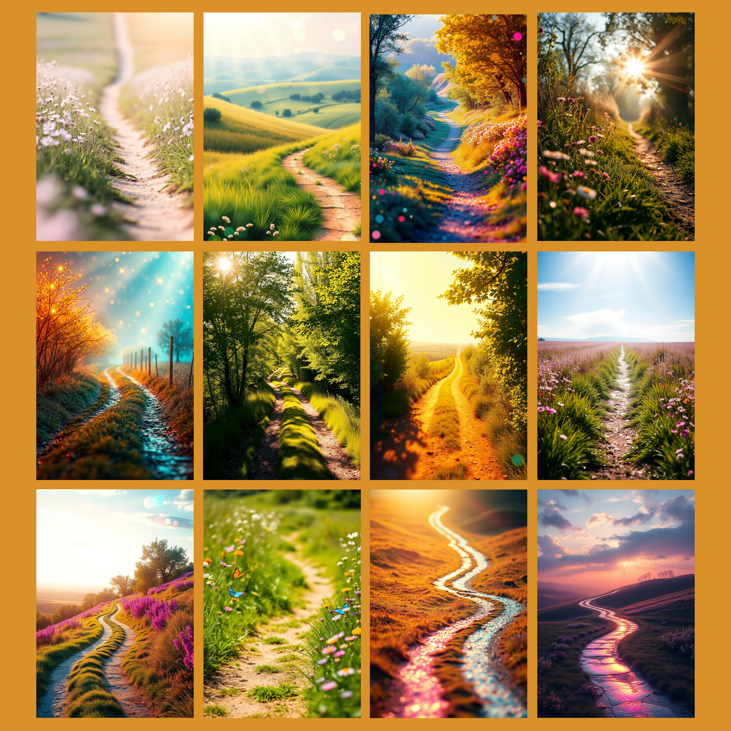 Paths to Freedom | Digital Download | 100 Bilder | Scrapbook | DIN A4