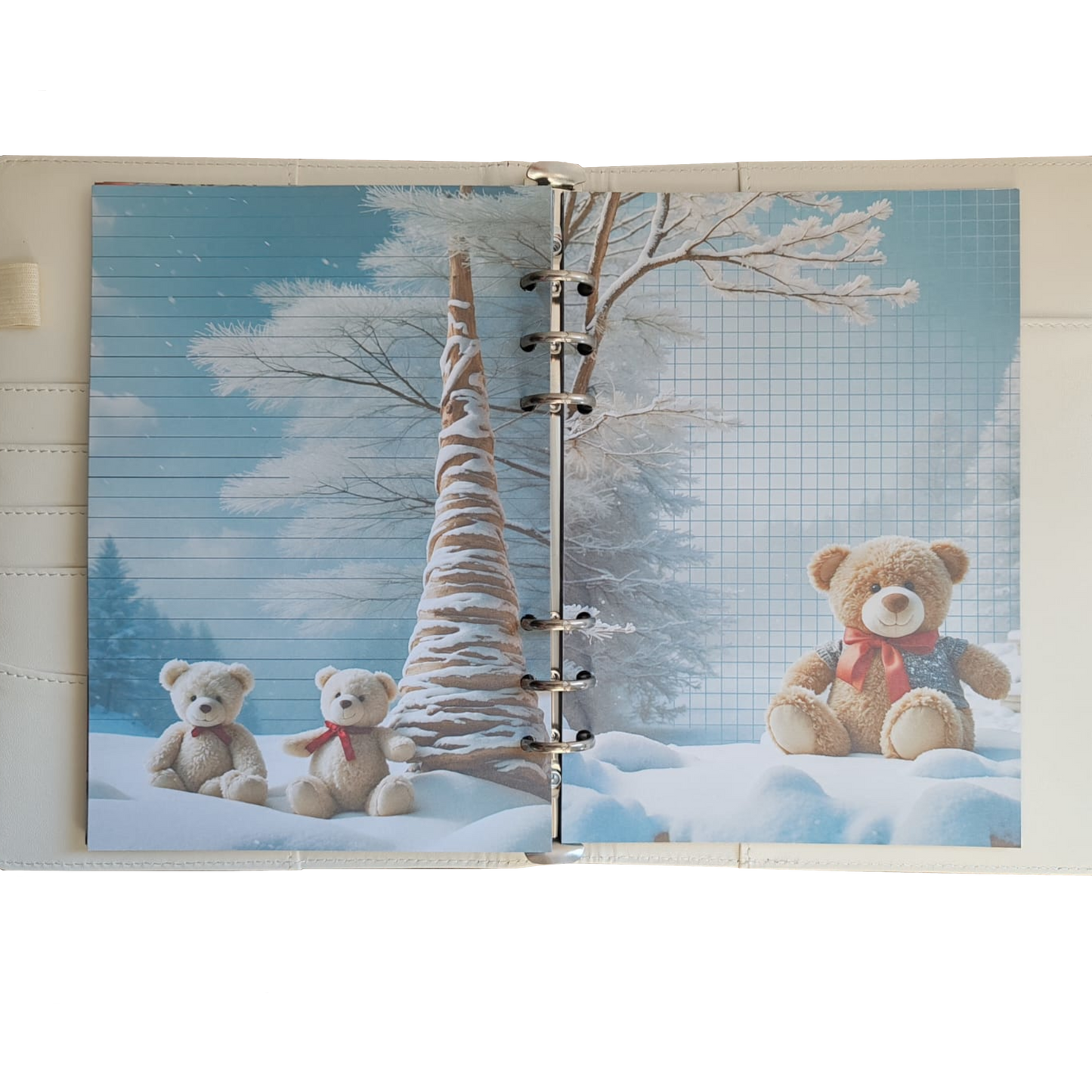 Teddy - DIN A5 / DIN A6 Ringbucheinlagen