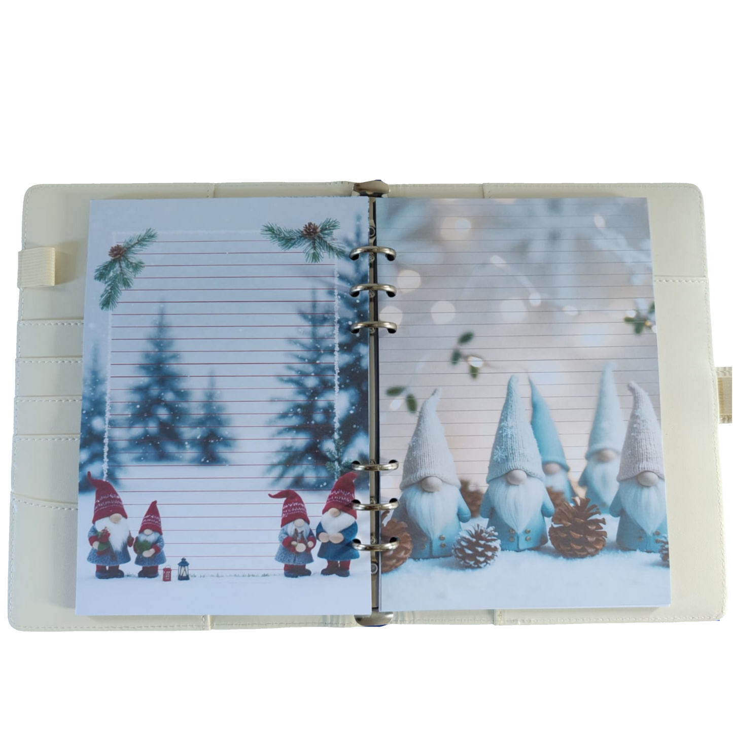 Nordic Winter Magic - DIN A5 / DIN A6 Ringbucheinlagen