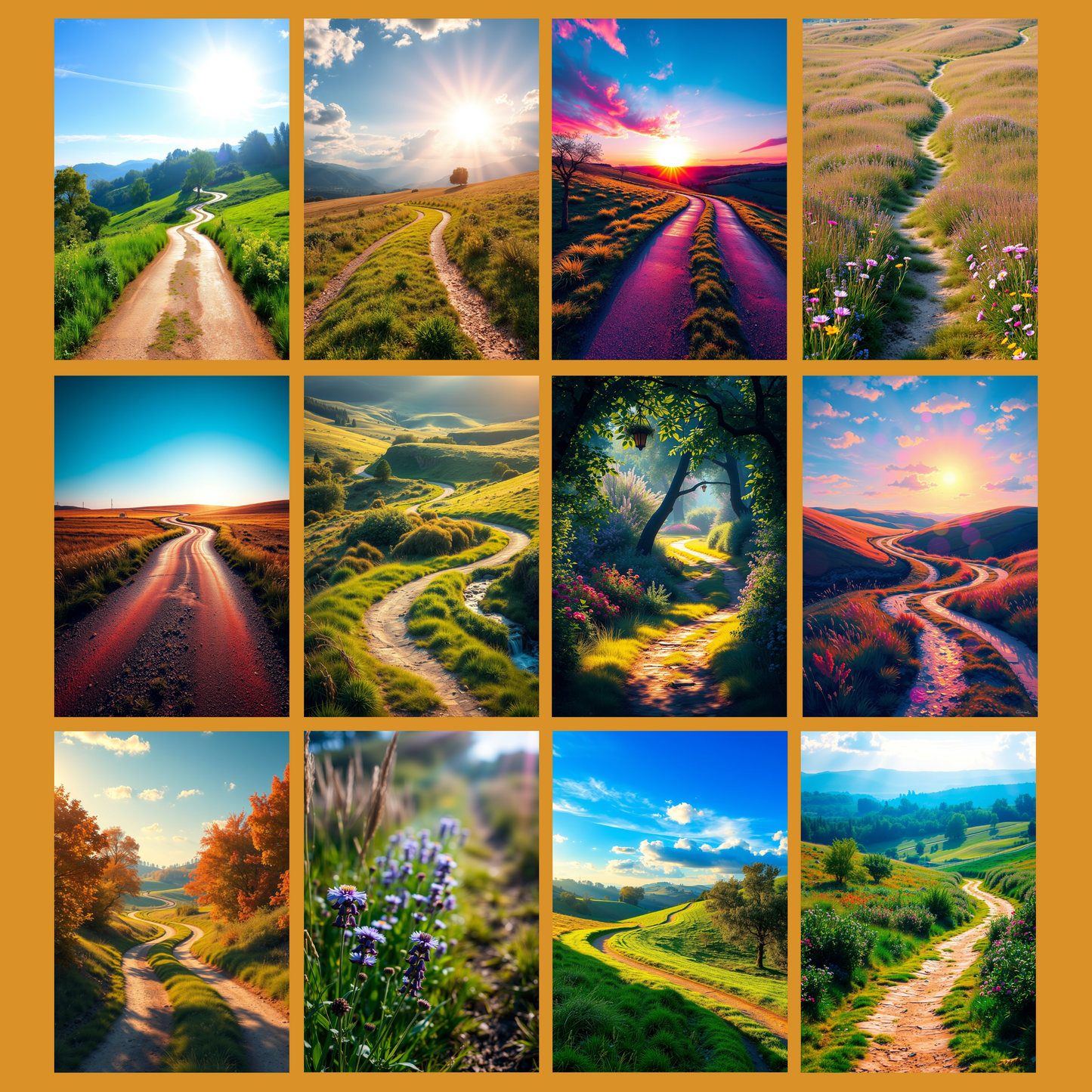 Paths to Freedom | Digital Download | 100 Bilder | Scrapbook | DIN A4