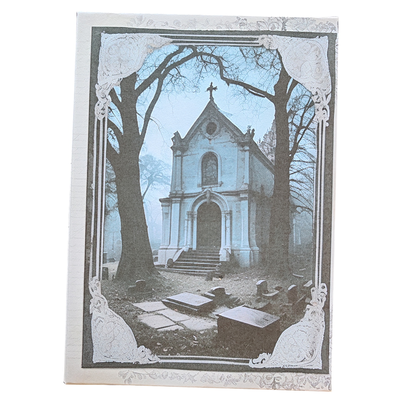 Illustriertes Notizbuch | Motiv Cemetery of Love | DIN A5 Hardcover | 160 Seiten