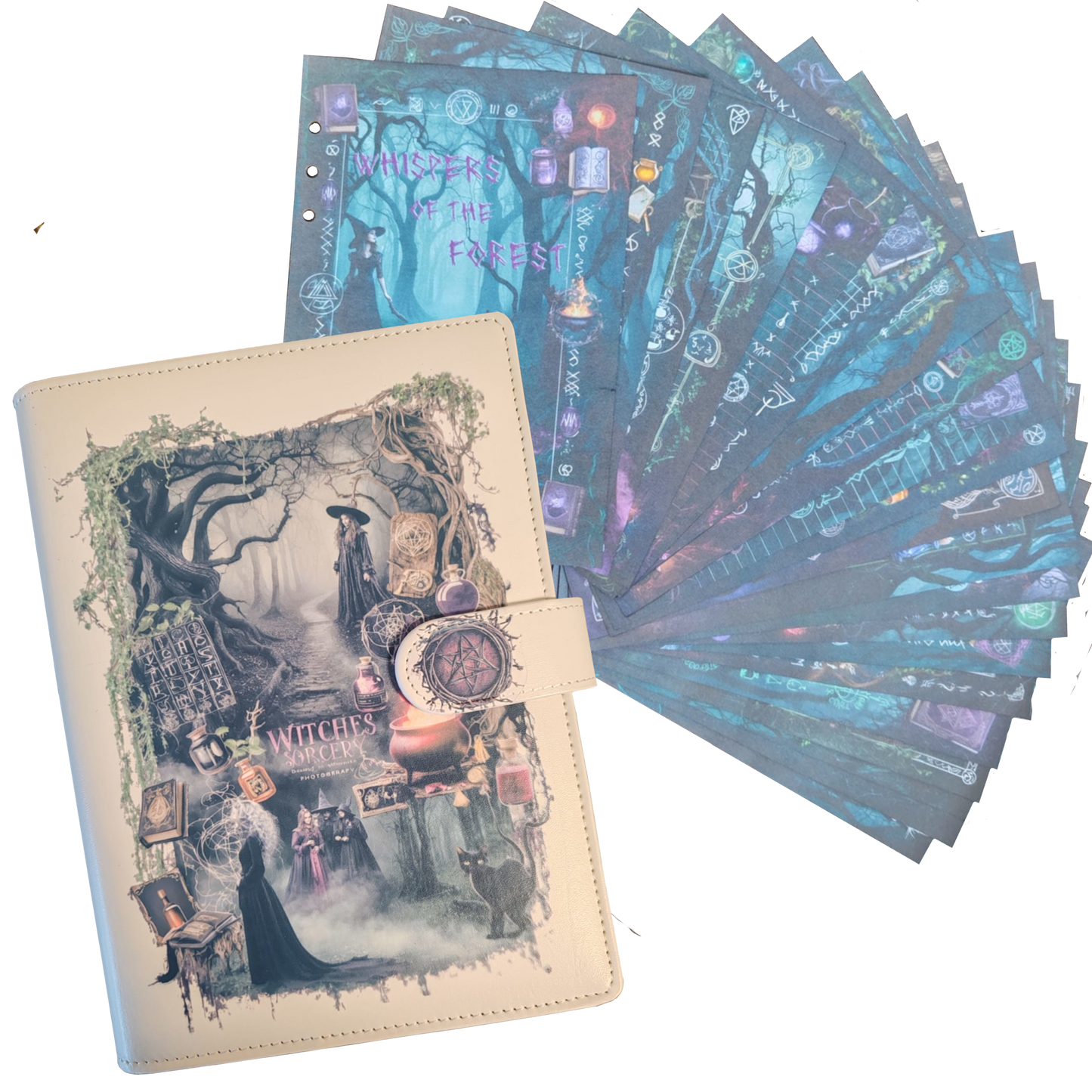 Whispers of the Forest DIN A5 Komplett-Set - Ringbuch & Einlagen