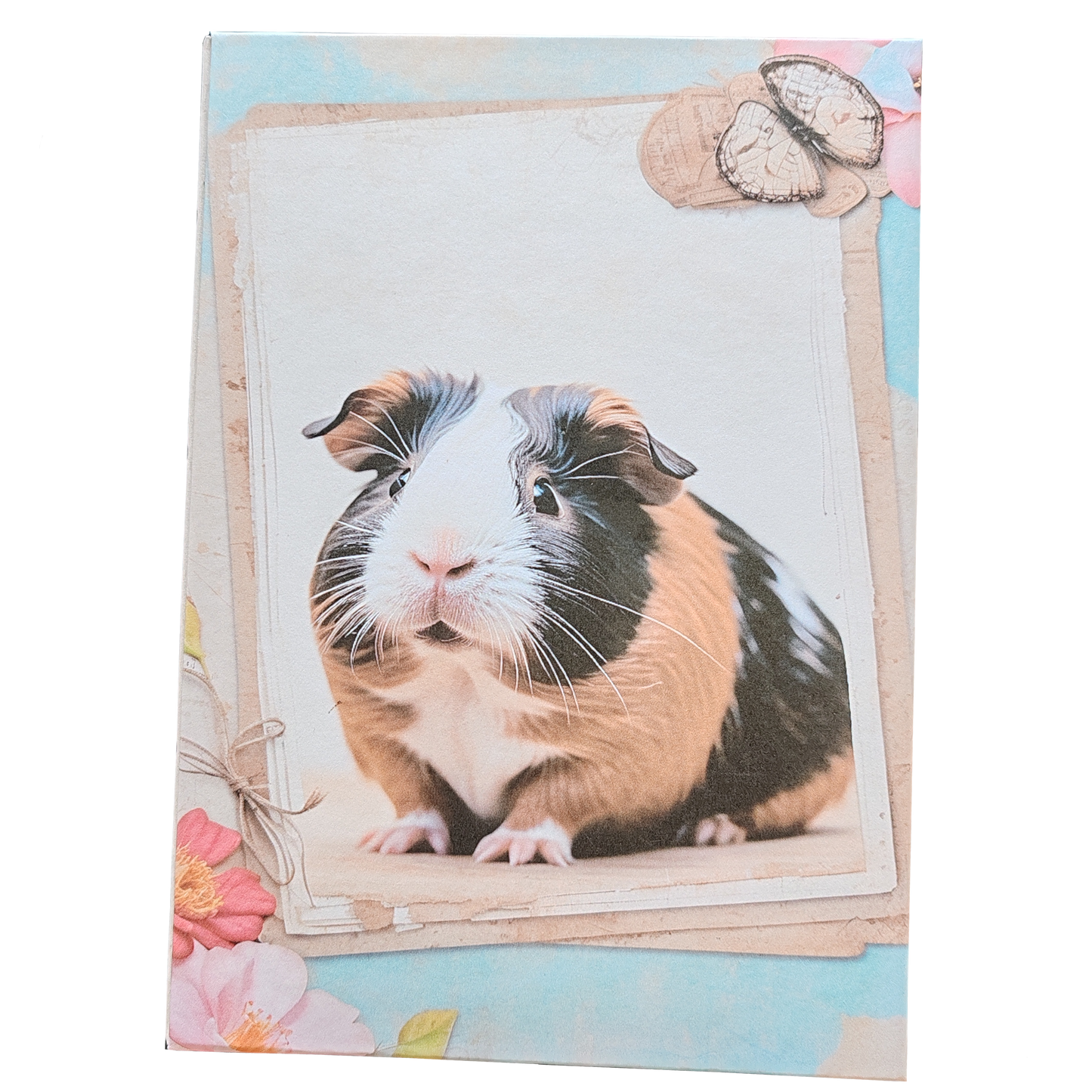 Illustriertes Notizbuch | Motiv Sweet Guinea Pigs | DIN A5 Hardcover | 160 Seiten