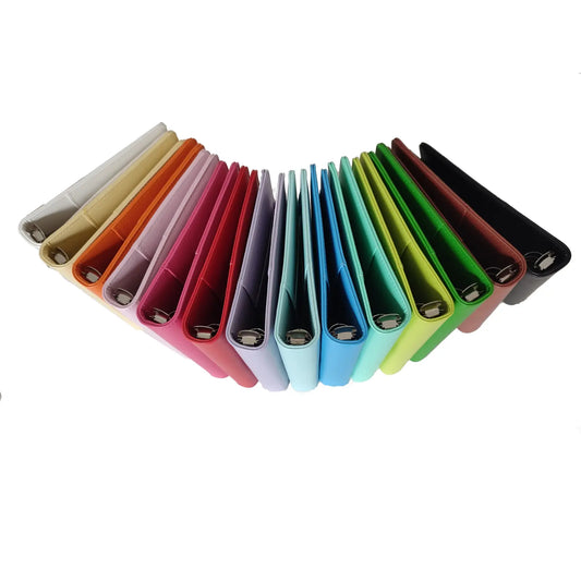 Ringbuch | Ringordner Weiß | 6-Ring-Mechanik | DIN A5 | Magnetverschluss