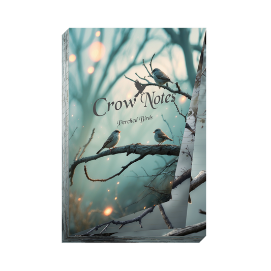 Notizblock | DIN A5 | Crow Notes – Perches Birds