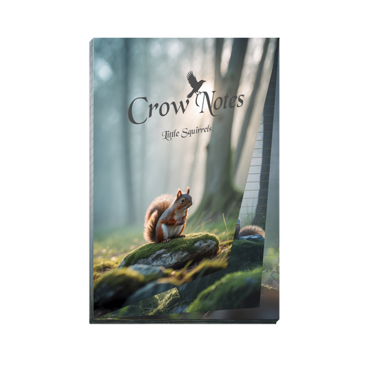 Notizblock | DIN A5 | Crow Notes – Little Squirrels