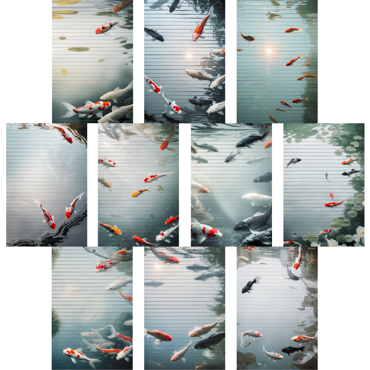 Notizblock | DIN A5 | Crow Notes – Quiet Koi
