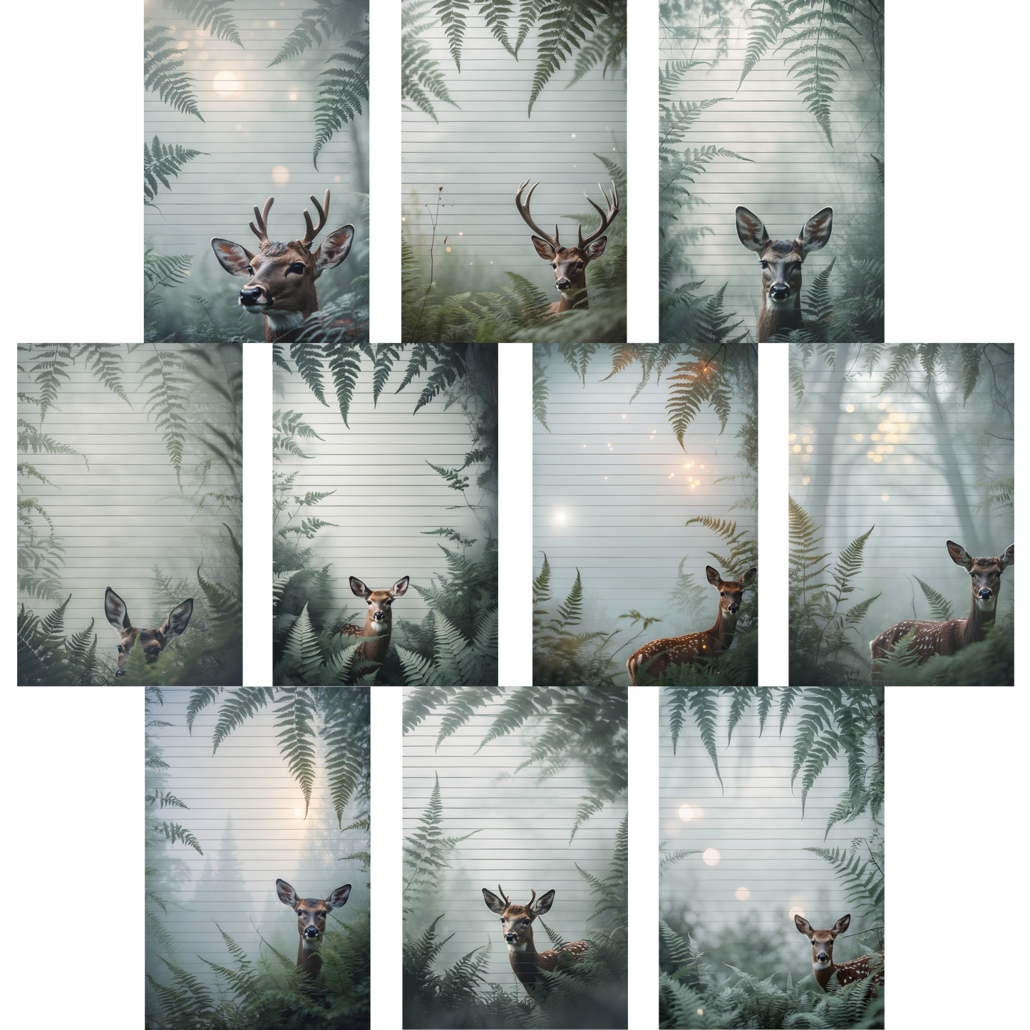 Notizblock | DIN A5 | Crow Notes – Through the Ferns