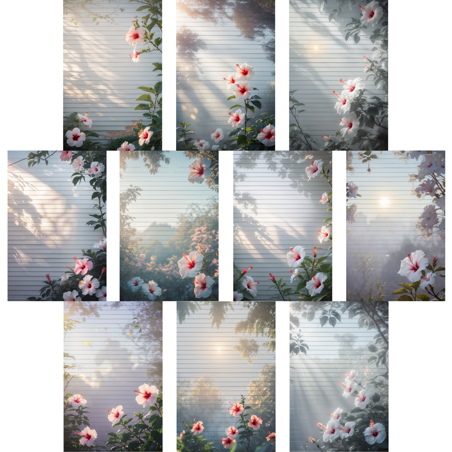 Notizblock | DIN A5 | Crow Notes – Hibiscus Flowers