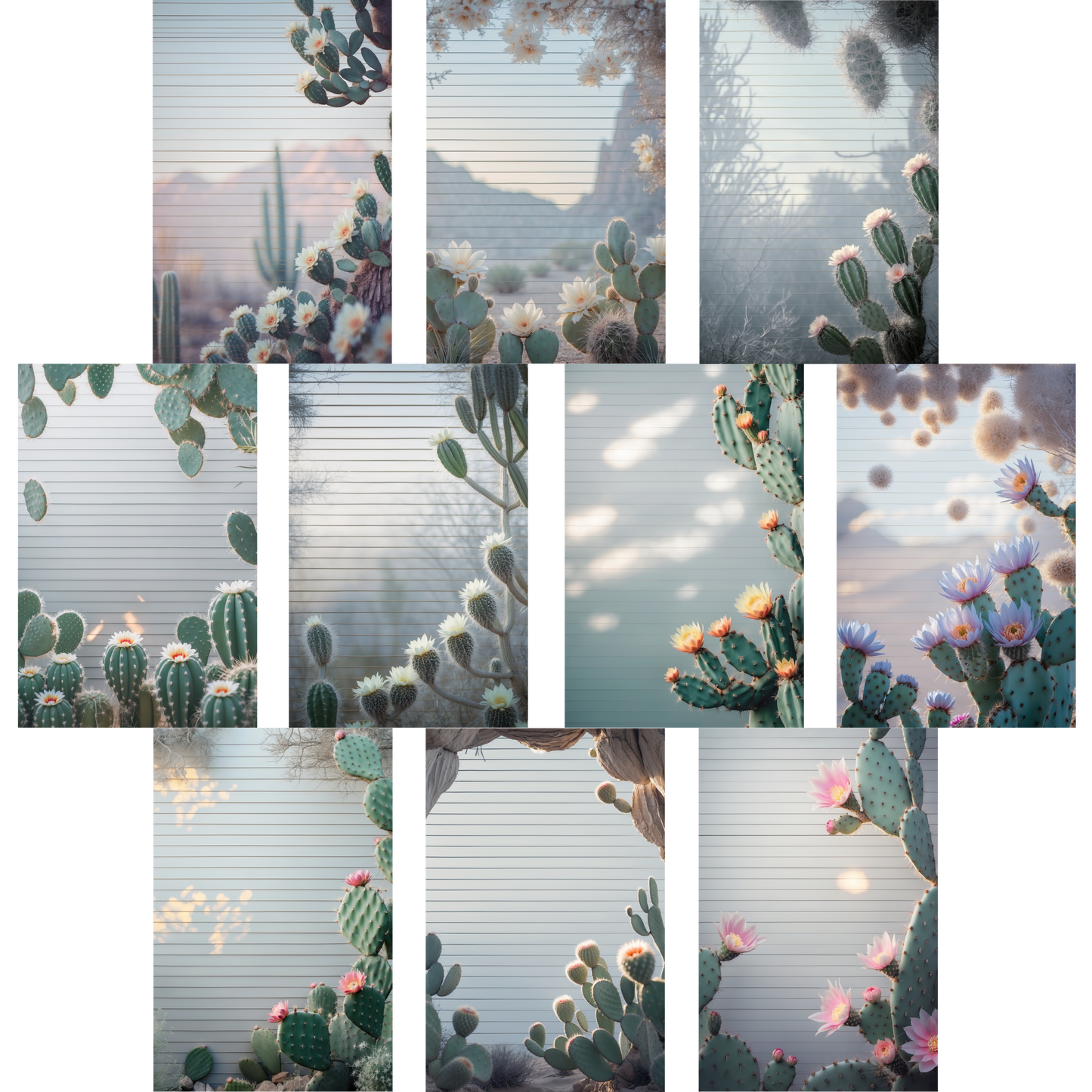 Notizblock | DIN A5 | Crow Notes – Cactus Flowers