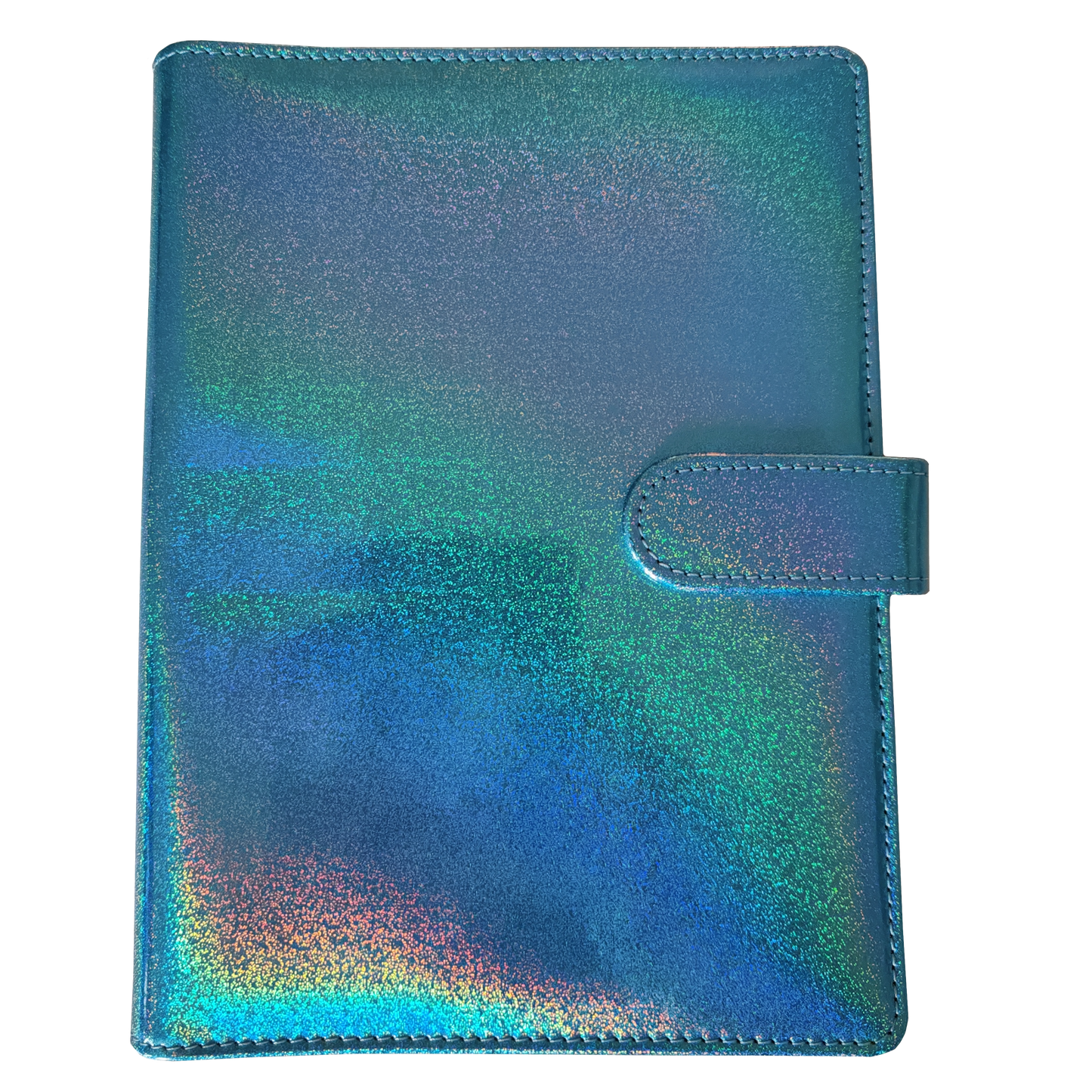 DIN A5 Ringbuch - holografisch Blau