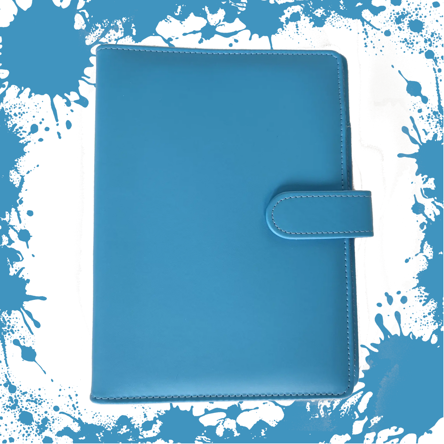 Ringbuch | Ringordner Blau | 6-Ring-Mechanik | DIN A5 | Magnetverschluss