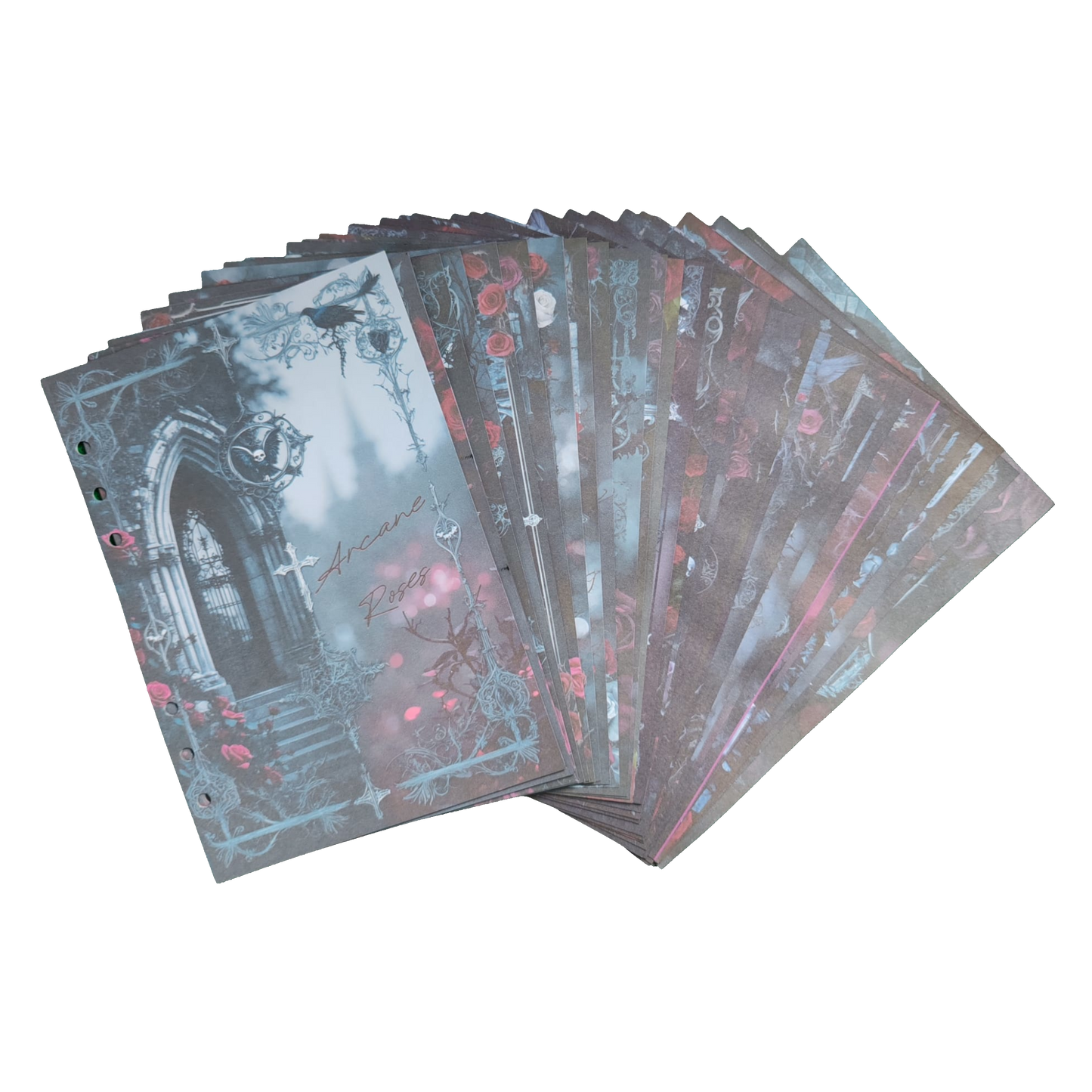 Arcane Roses - DIN A5 / DIN A6 Journaleinlagen