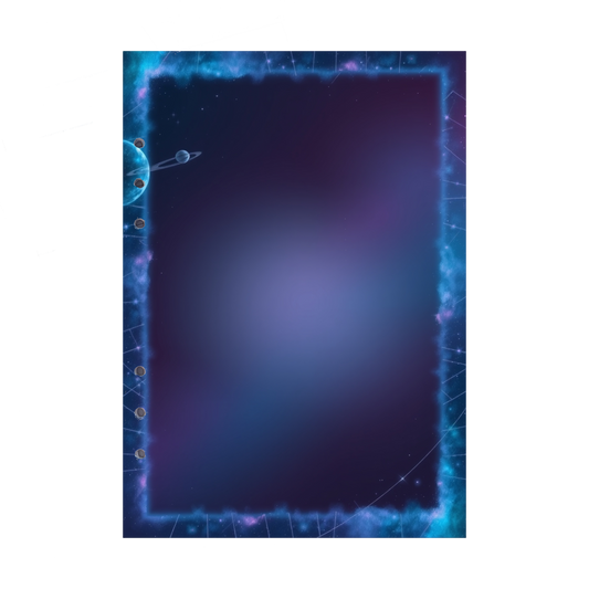 DIN A5 Ringbucheinlagen 6-fach Lochung mit Motiv | Bild Magic Cosmos 10
