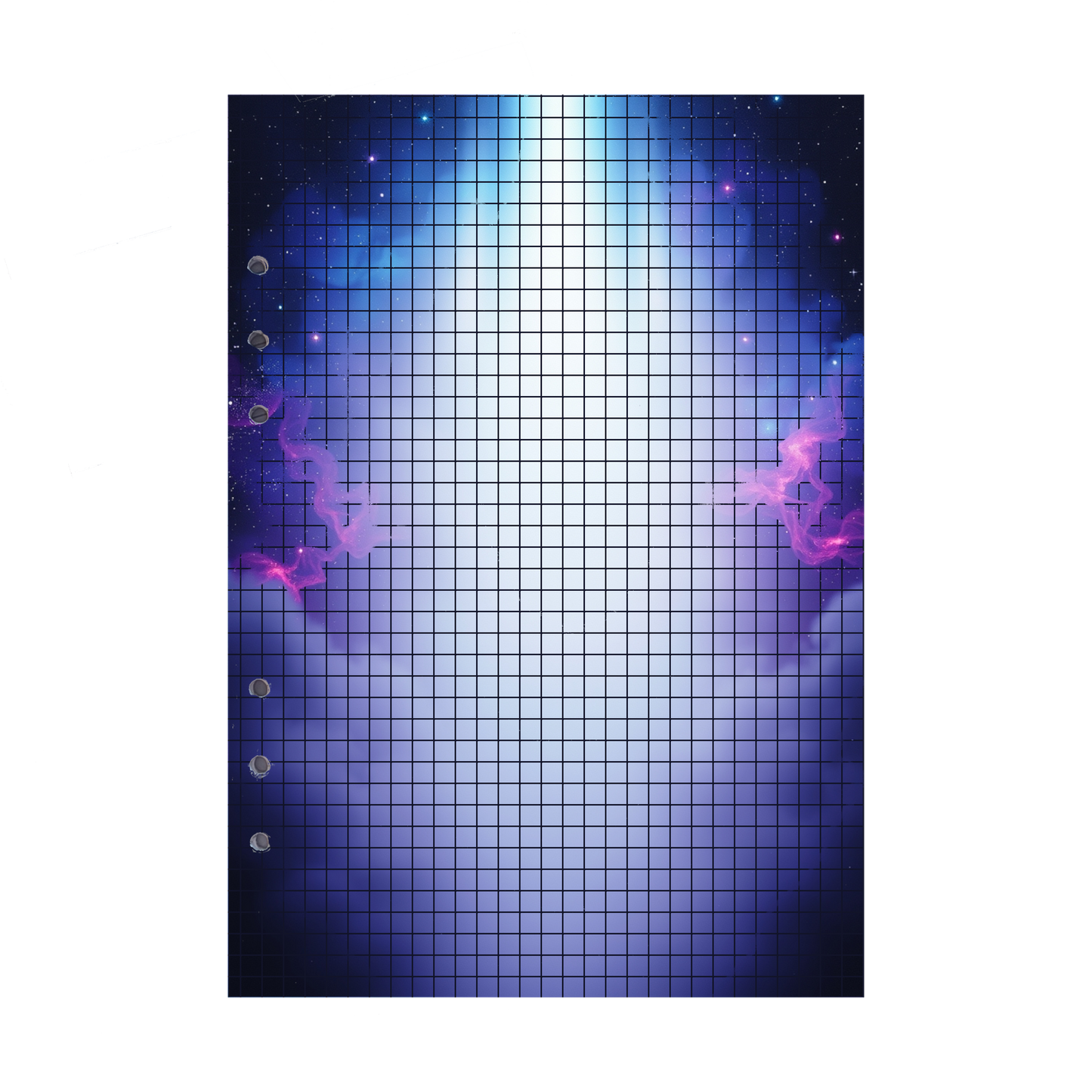 DIN A5 Ringbucheinlagen 6-fach Lochung mit Motiv | Bild Magic Cosmos 25