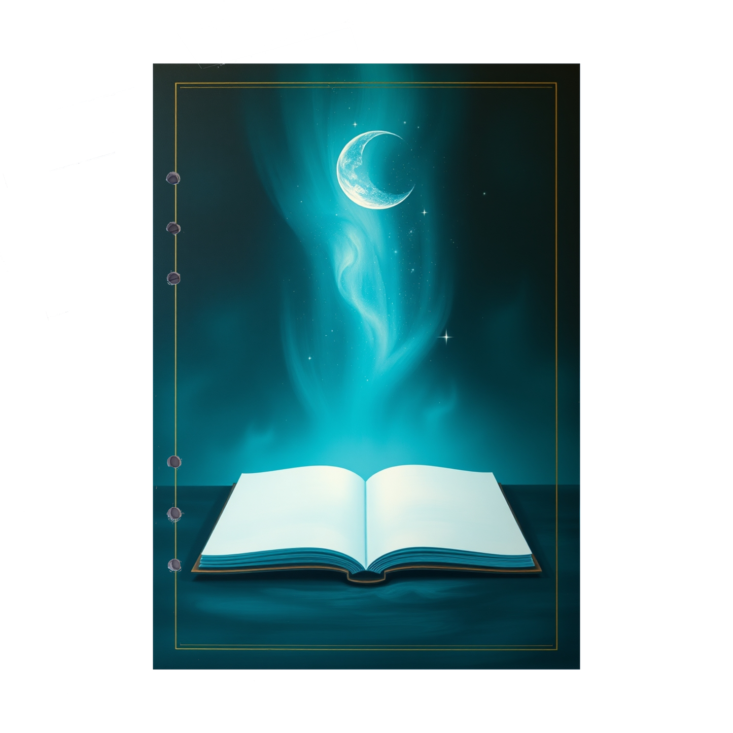 DIN A5 Ringbucheinlagen 6-fach Lochung mit Motiv | Bild Magic Cosmos 33
