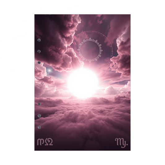 DIN A5 Ringbucheinlagen 6-fach Lochung mit Motiv | Bild Magic Cosmos 47