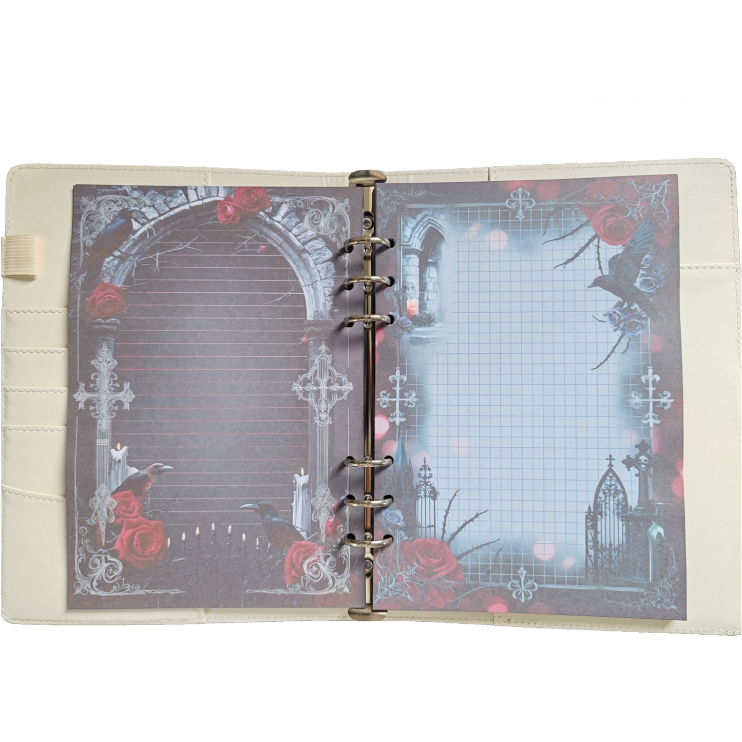 Arcane Roses - DIN A5 / DIN A6 Journaleinlagen
