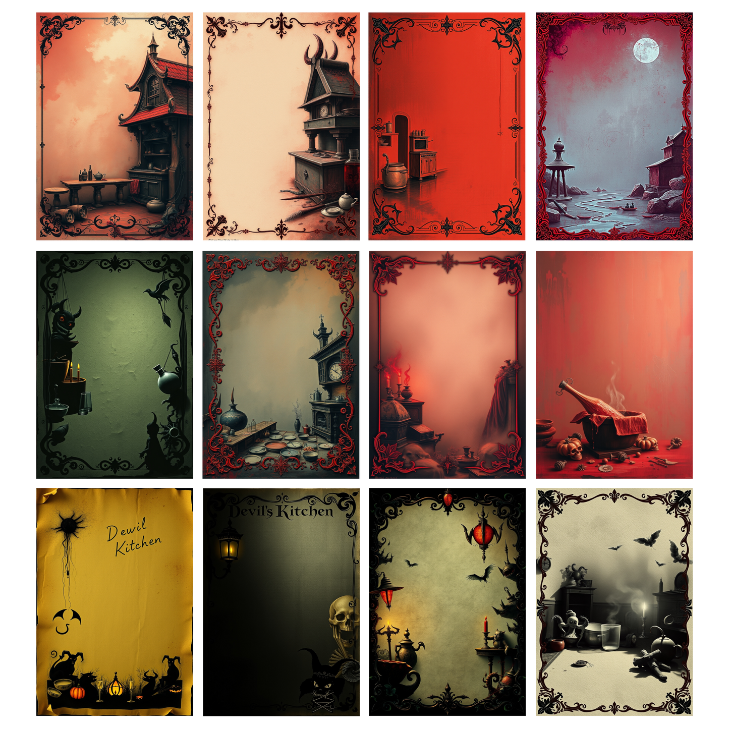 Devil´s Kitchen DIN A5 Komplett-Set - Ringbuch & Einlagen