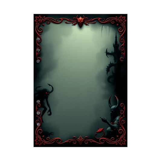 DIN A5 Ringbucheinlagen 6-fach Lochung mit Motiv | Bild Devil´s Kitchen 1