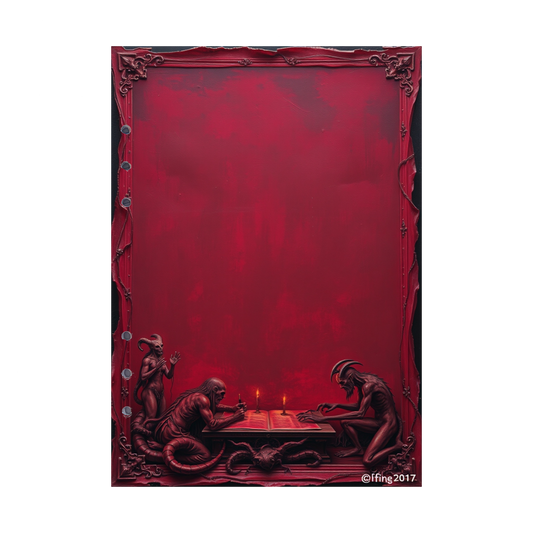 DIN A5 Ringbucheinlagen 6-fach Lochung mit Motiv | Bild Devil´s Kitchen 15