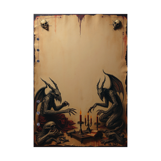 DIN A5 Ringbucheinlagen 6-fach Lochung mit Motiv | Bild Devil´s Kitchen 17