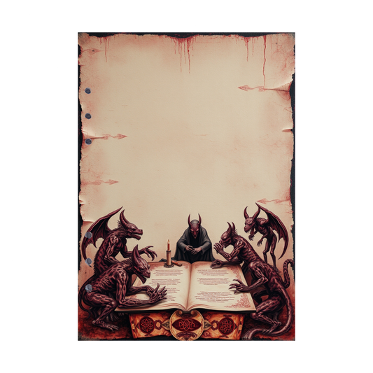 DIN A5 Ringbucheinlagen 6-fach Lochung mit Motiv | Bild Devil´s Kitchen 28